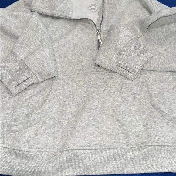 Lulu Lemon Women’s Gray Half-Zip - Picture 3 of 4